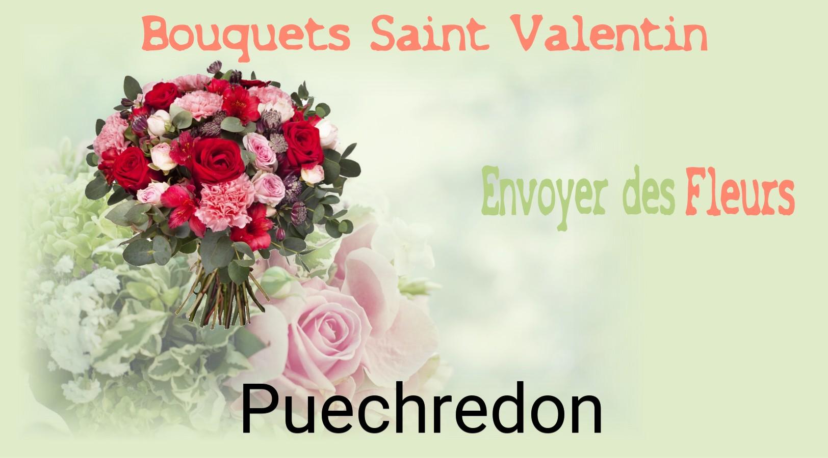 Roses de Saint-Valentin livrées à Puechredon
